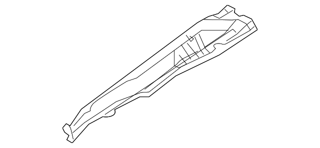 66315-8J000 Деталь SIDE EXTN, RIGHT