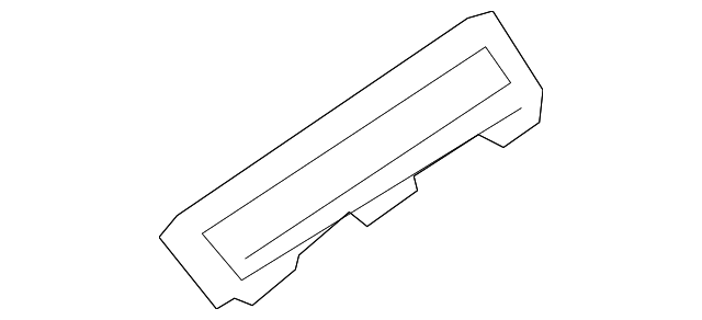 66850-8J000 Деталь AIR INLET GRILLE