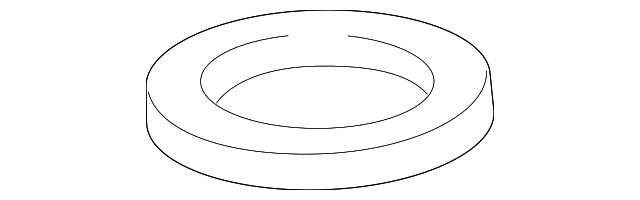 22113814 Деталь STRUT LOWER INSULATOR, LEFT