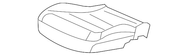 19250643 Деталь SEAT CUSHION PAD