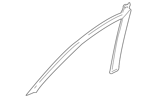 75922-01010 Деталь BLACK OUT TAPE, LEFT