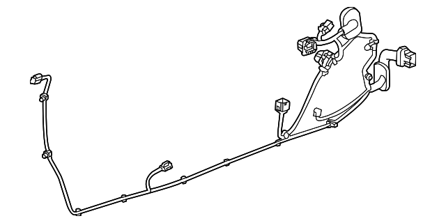 20940857 Деталь WIRE HARNESS, LEFT