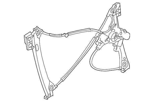 22787442 Деталь WINDOW REGULATOR, RIGHT
