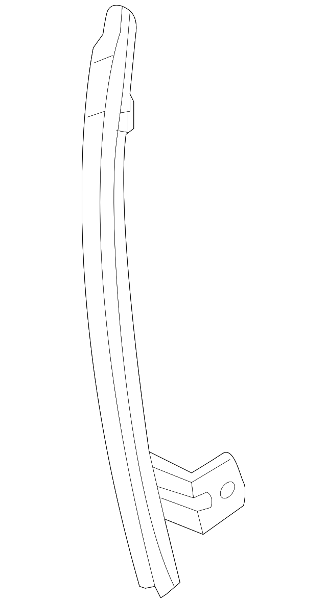 20951174 Деталь GLASS RETAINER, LEFT