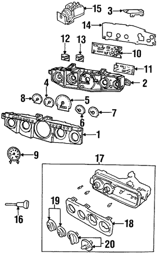 Prowler CLUSTER & SWITCHES