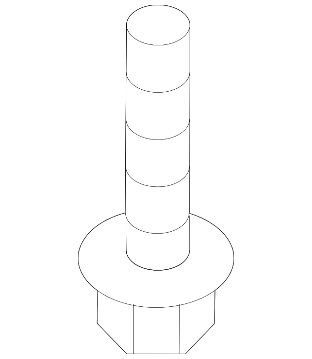BB5Z-00817-A Деталь UNDER COVER FASTENER