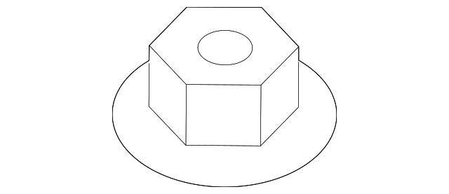 -W716006-S439 Деталь UNDER COVER RETAINER