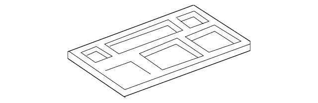 23323286 AC & HEATER ASSY UPPER SEAL