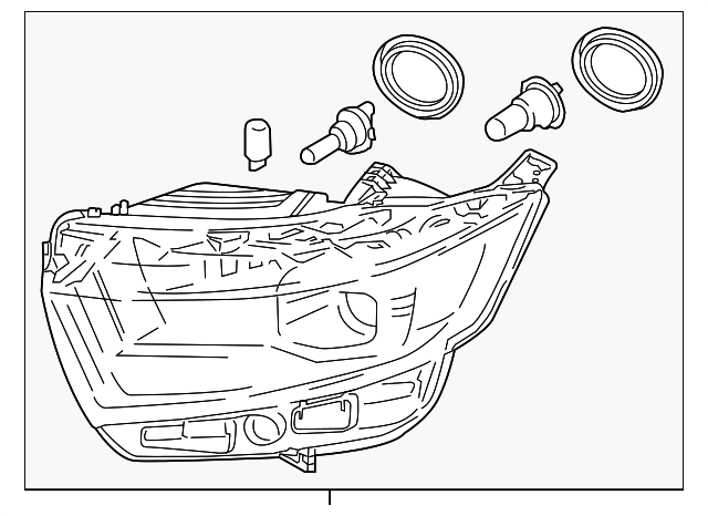 FT4Z-13008-F HEADLAMP ASSY, RIGHT