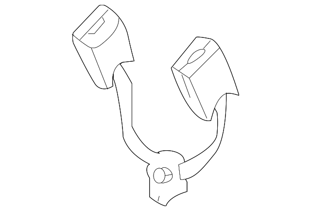 64680SC010AP Деталь BUCKLE, LEFT