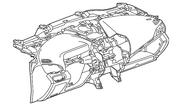23394034 Деталь INSTRUMENT PANEL