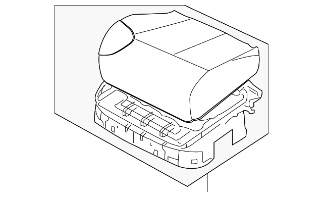 8510186Z11 Деталь CUSHION ASSY, RIGHT