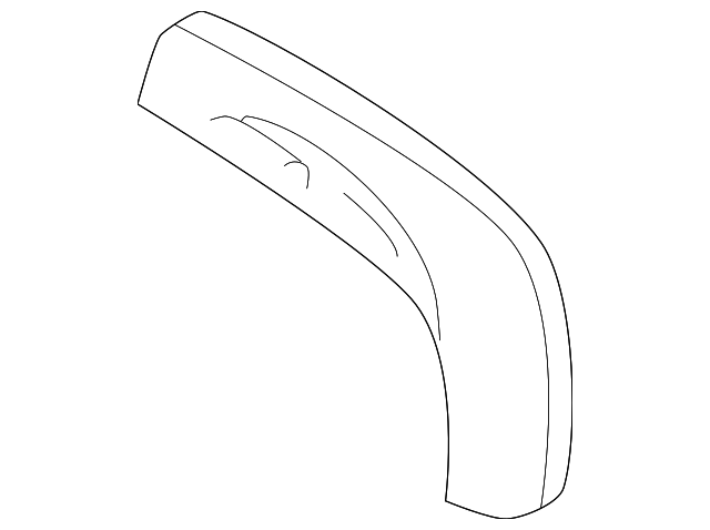 87931-42670 Деталь MIRROR GLASS, RIGHT