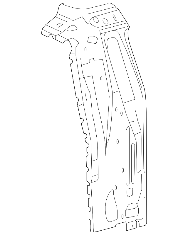 9L3Z-15250A07-A Деталь STRIKER REINF, LEFT