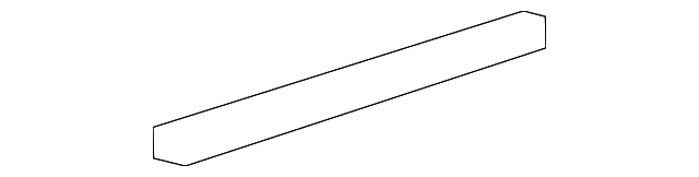 75866-50100 Деталь ROCKER MOLDING RETAINER, LEFT