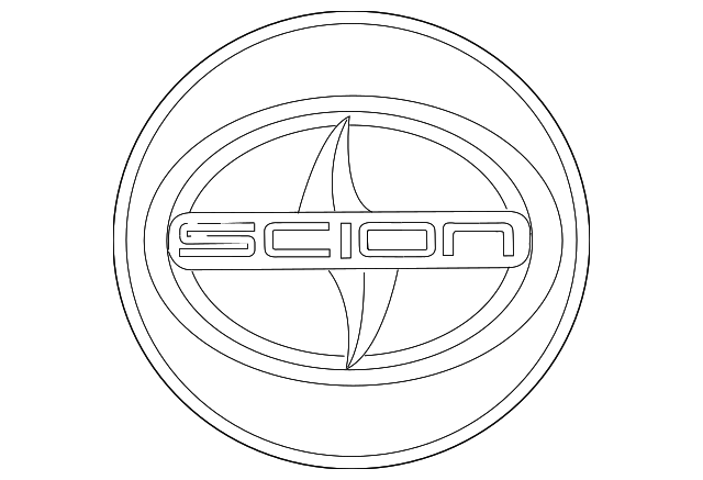 42603-21060 Деталь CENTER CAP
