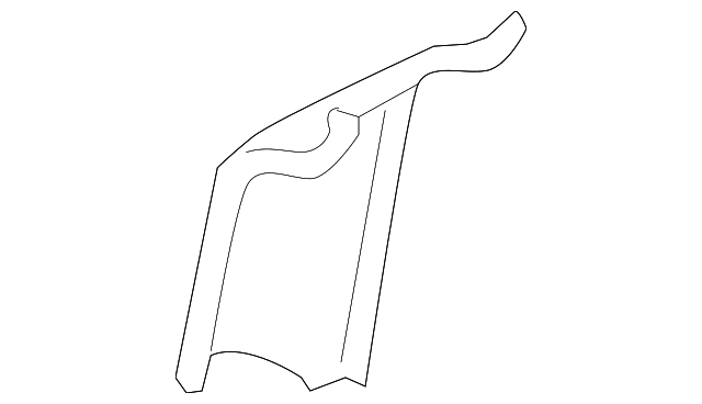 C243-88-2M8-02 Деталь OUTER COVER, RIGHT