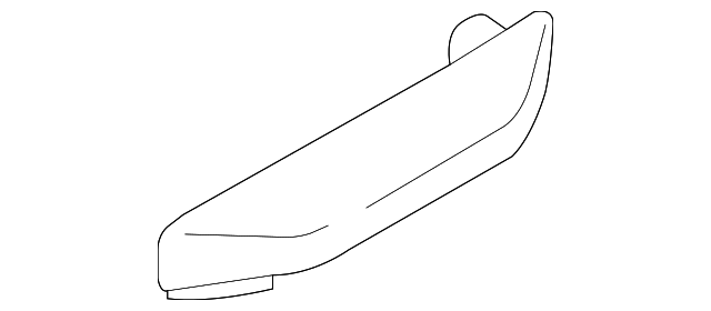 C243-88-2H5-02 Деталь RELEASE HANDLE, LEFT