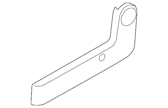 C243-88-2K8-02 Деталь SIDE COVER, LEFT