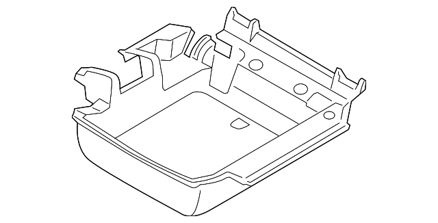 CC43-88-1F5A-02 Деталь TRAY, LEFT