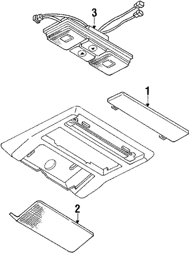 RX-7 OVERHEAD CONSOLE