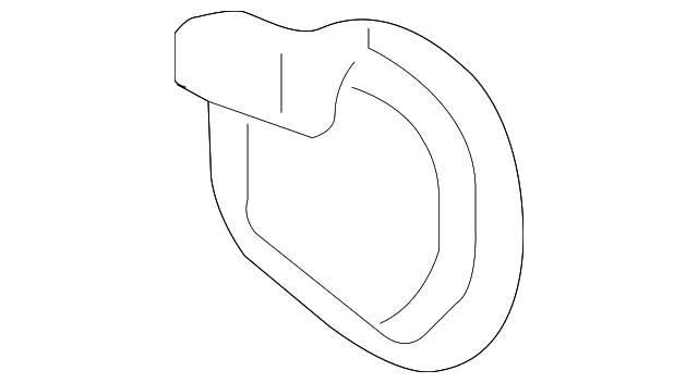 5729A009 Деталь SPEAKER COVER, LEFT