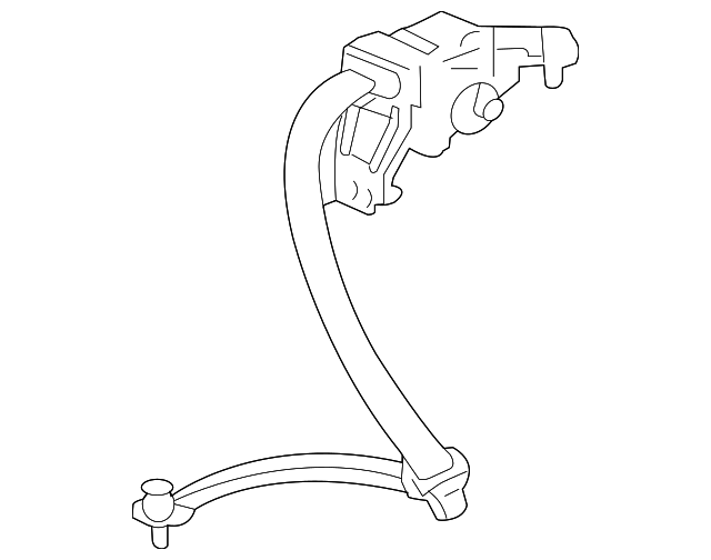 04824-SEP-A01ZD Деталь OUTER SET, R. RR. SEAT BELT *YR240L* (LI