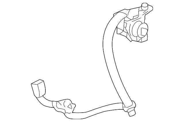 04823-SEP-A01ZA Деталь BUCKLE SET, R. RR. SEAT BELT *NH167L* (G