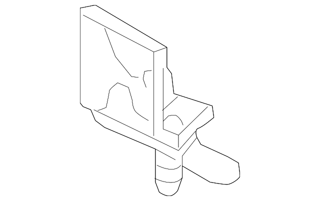 23136566 Деталь STUD PLATE, RIGHT