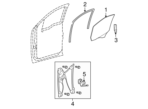 F-150 GLASS - FRONT DOOR