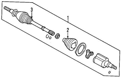 Escape AXLE SHAFTS & JOINTS