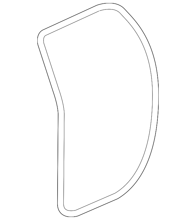 25962301 Деталь SURROUND W'STRIP, RIGHT