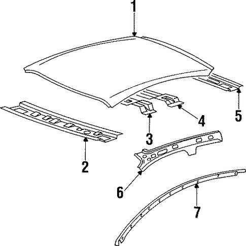 Tiburon ROOF & COMPONENTS 2