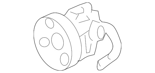 4911086Z00 Деталь POWER STEERING PUMP