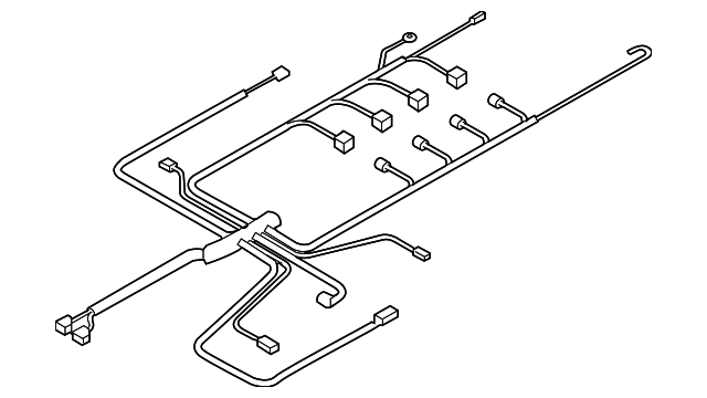 12-51-8-605-900 Деталь ENGINE HARNESS