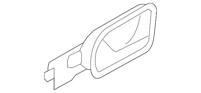 1K2-837-114-E-UBY Деталь HANDLE, INSIDE, RIGHT