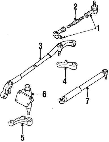Trooper STEERING GEAR & LINKAGE 2