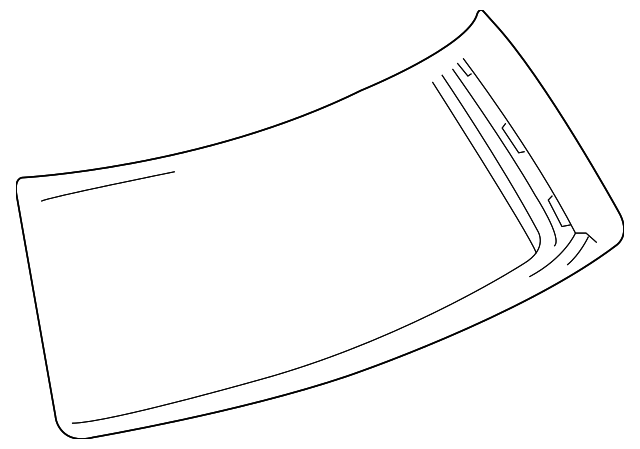15299982 Деталь LIFT GATE GLASS