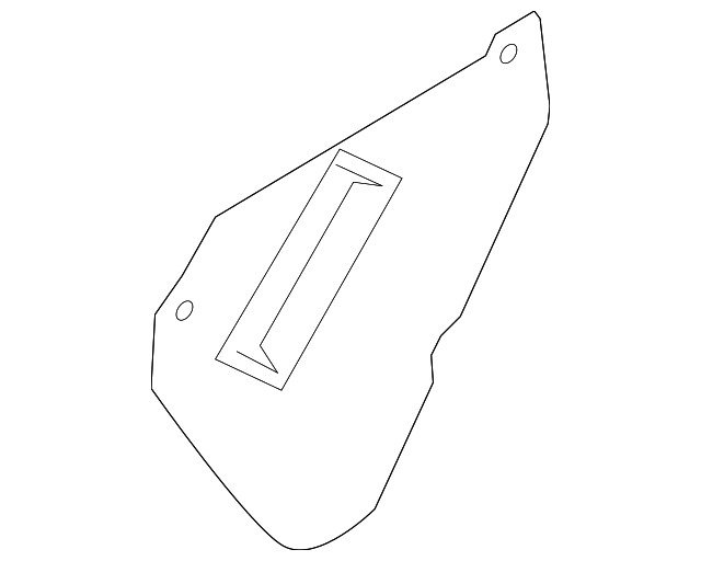 83391-3R000 Деталь WATER SHIELD, LEFT