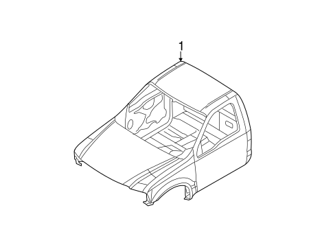 F-250 Super Duty CAB ASSEMBLY 2