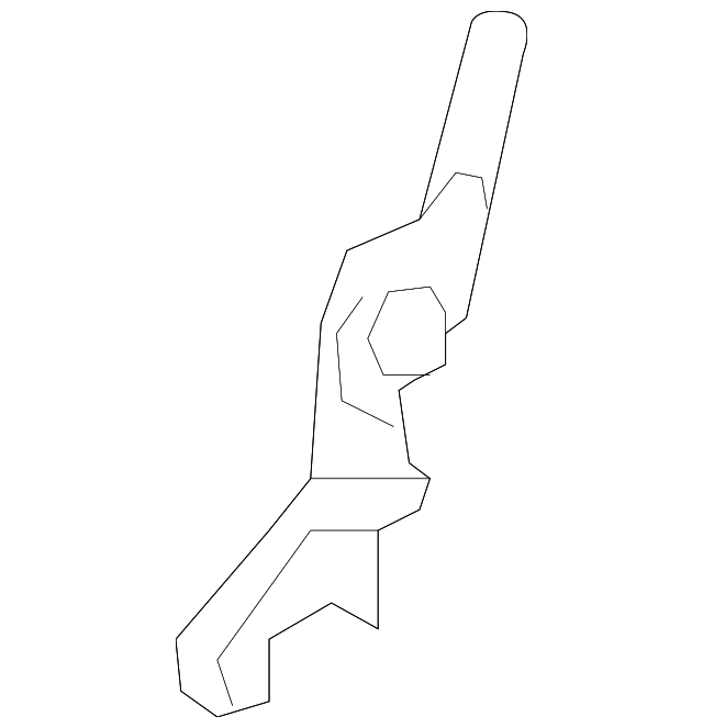 25896458 Деталь RECLINER, RIGHT