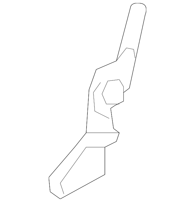 25896457 Деталь RECLINER, RIGHT