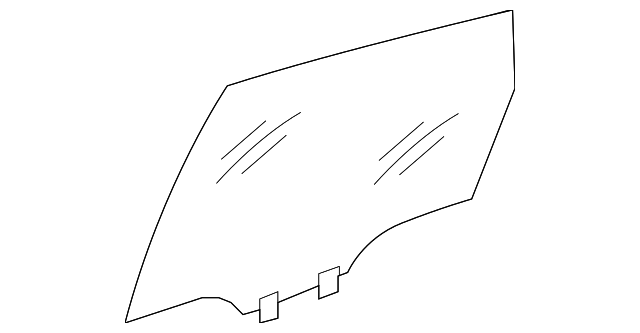 73400-STK-A00 Деталь GLASS ASSY., R. RR. DOOR (PRIVACY)(LN)
