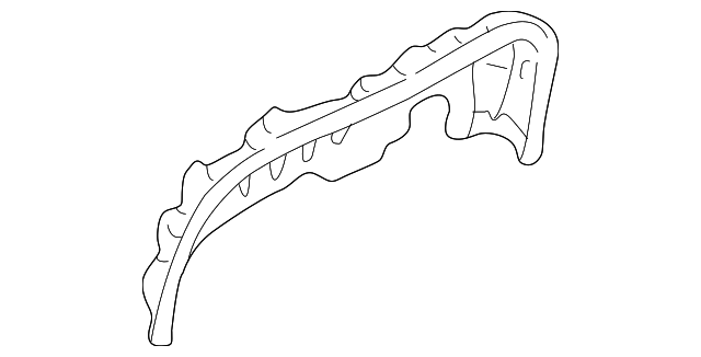 55256801AB Деталь INNER WHEELHOUSE, LEFT