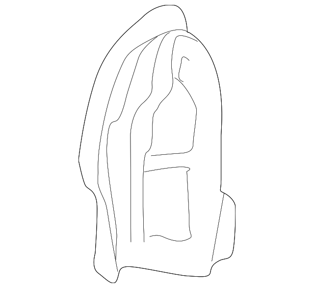 55256282 Деталь REINFORCEMENT, RIGHT