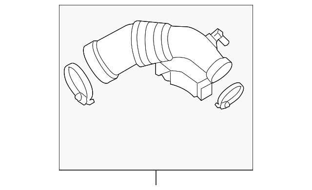 06E-129-629-H INTAKE HOSE