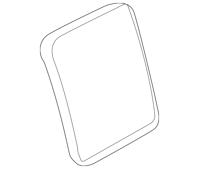 15005924 Деталь MOVEABLE GLASS, RIGHT