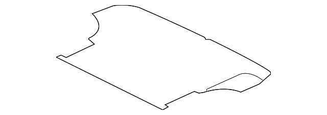 7271A076 TRUNK MAT