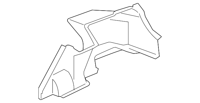 7240A036 TRUNK SIDE TRIM, RIGHT