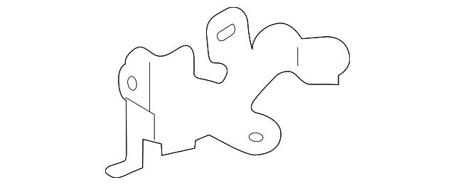 55375-53060 Деталь INSTRUMENT PANEL LOWER BRACKET, RIGHT